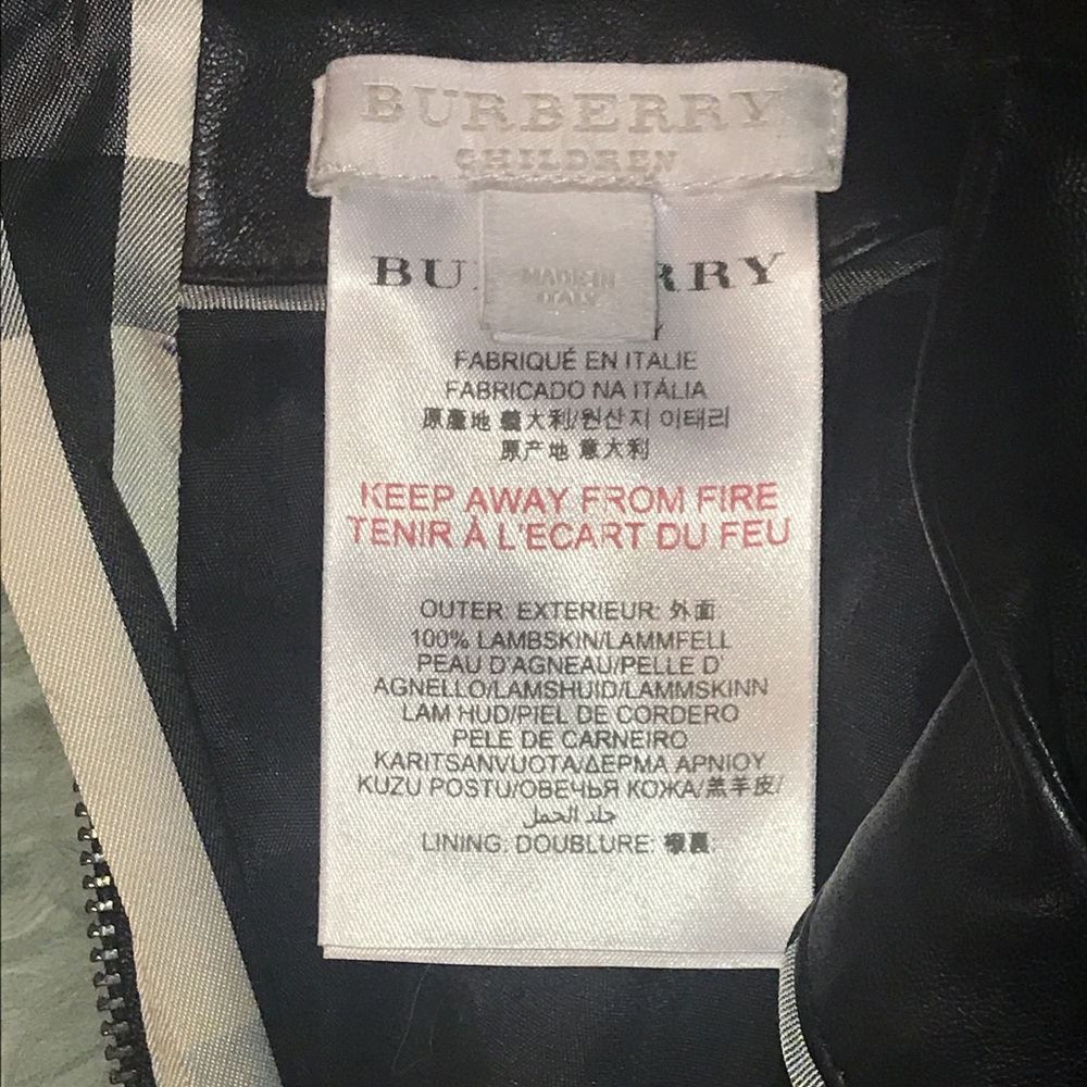 BURBERRY DRESS Leather - Picture 7 of 8
